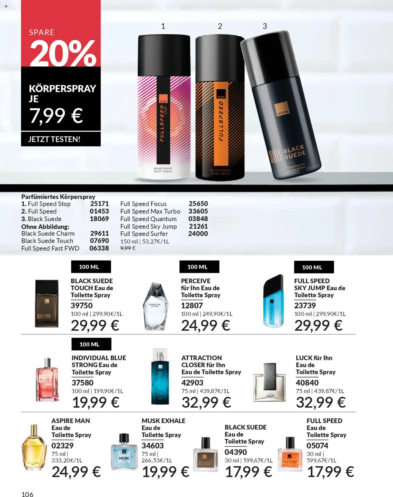 AVON Katalog März 2026 - Seite 108 - gültig ab 01.03.2026