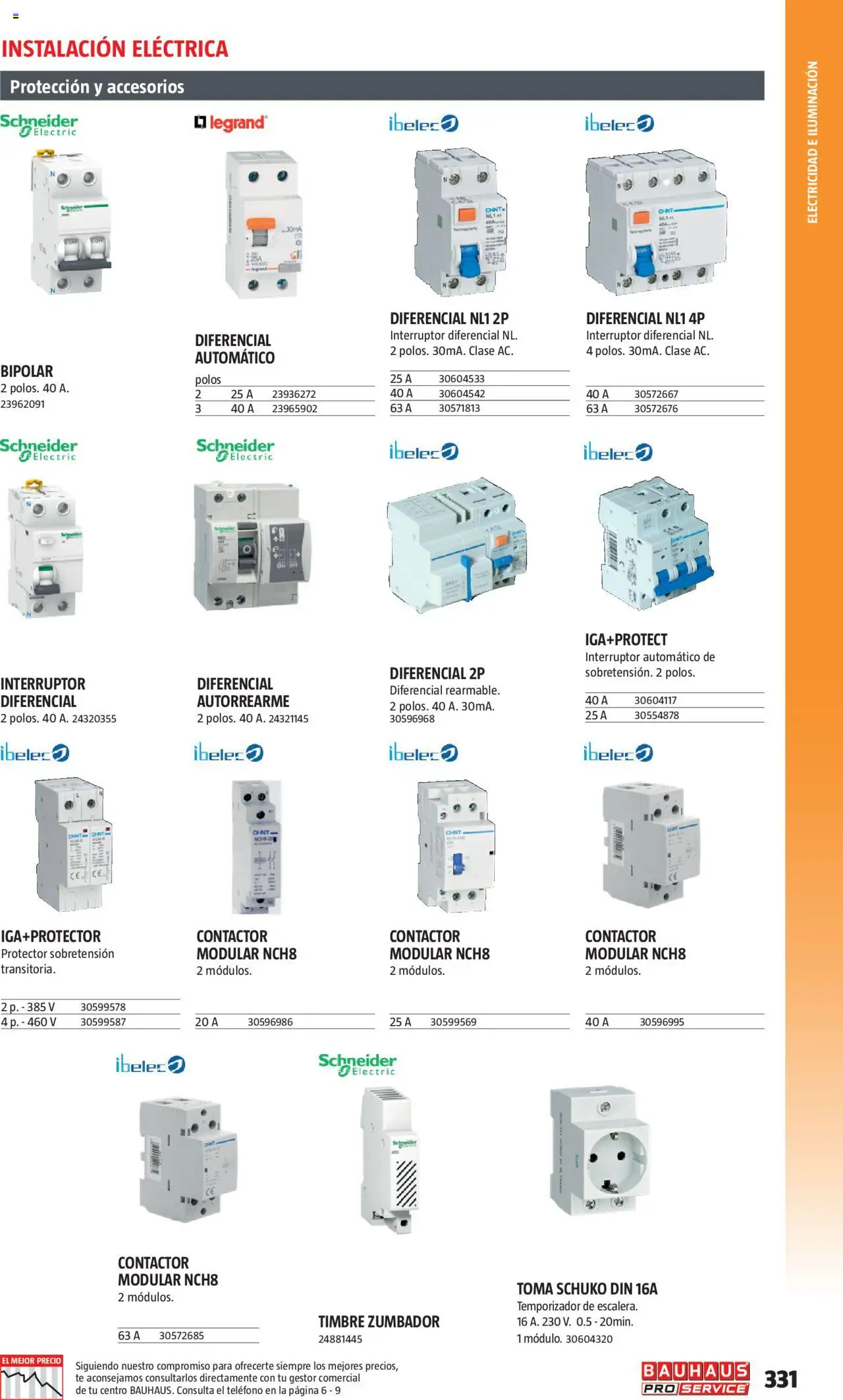 Bauhaus - ProService  - Página de 331 - Válido desde 24/02/2025