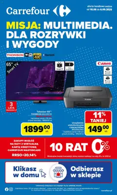 Podgląd Carrefour Gazetka - Multimedia ważny od 18.08.2025