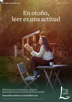Vista previa del folleto Casa del libro folleto válido desde 01/10/2025