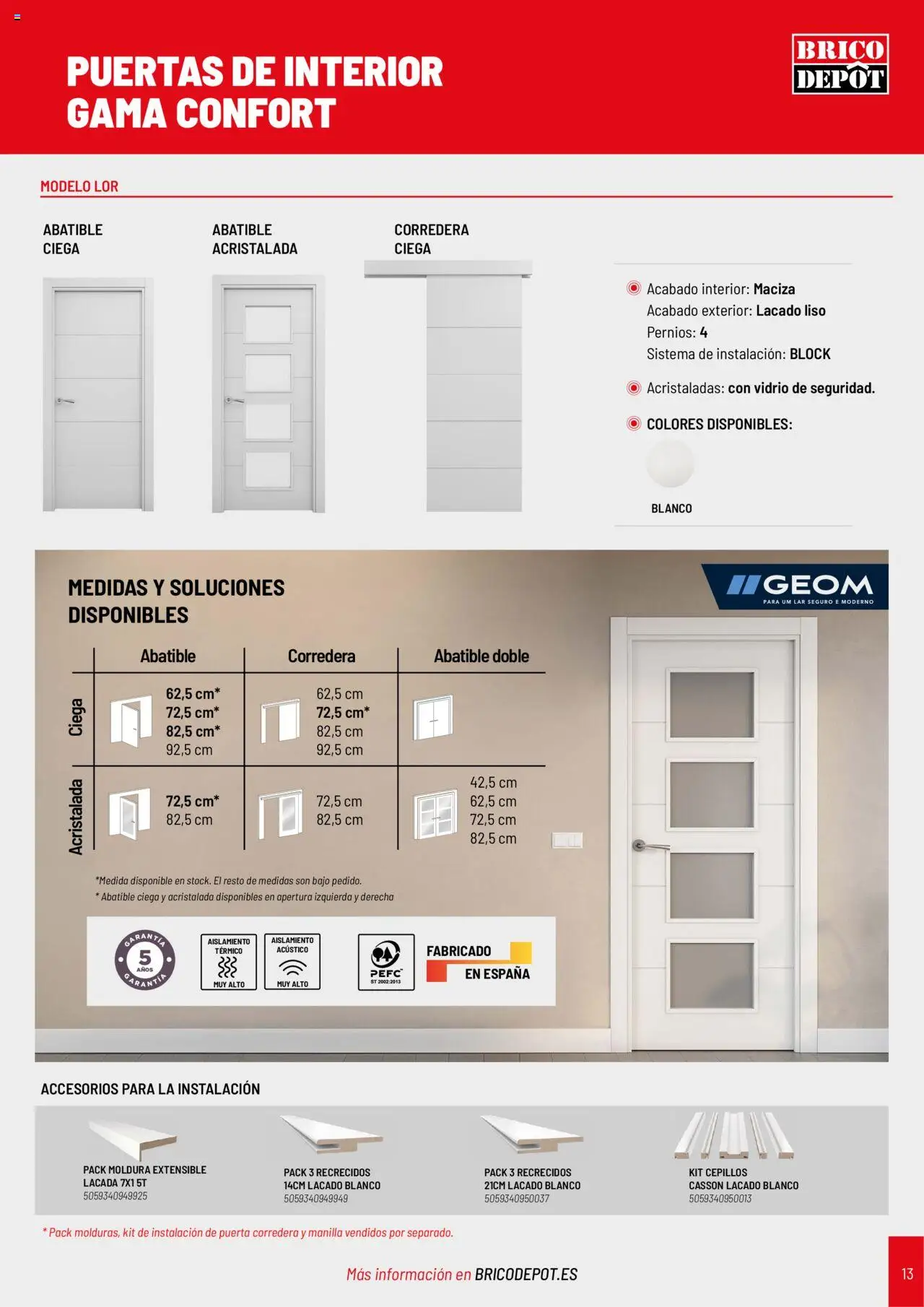 Brico Depôt Puertas y ventanas - Página de 13 - Válido desde 23/07/2025