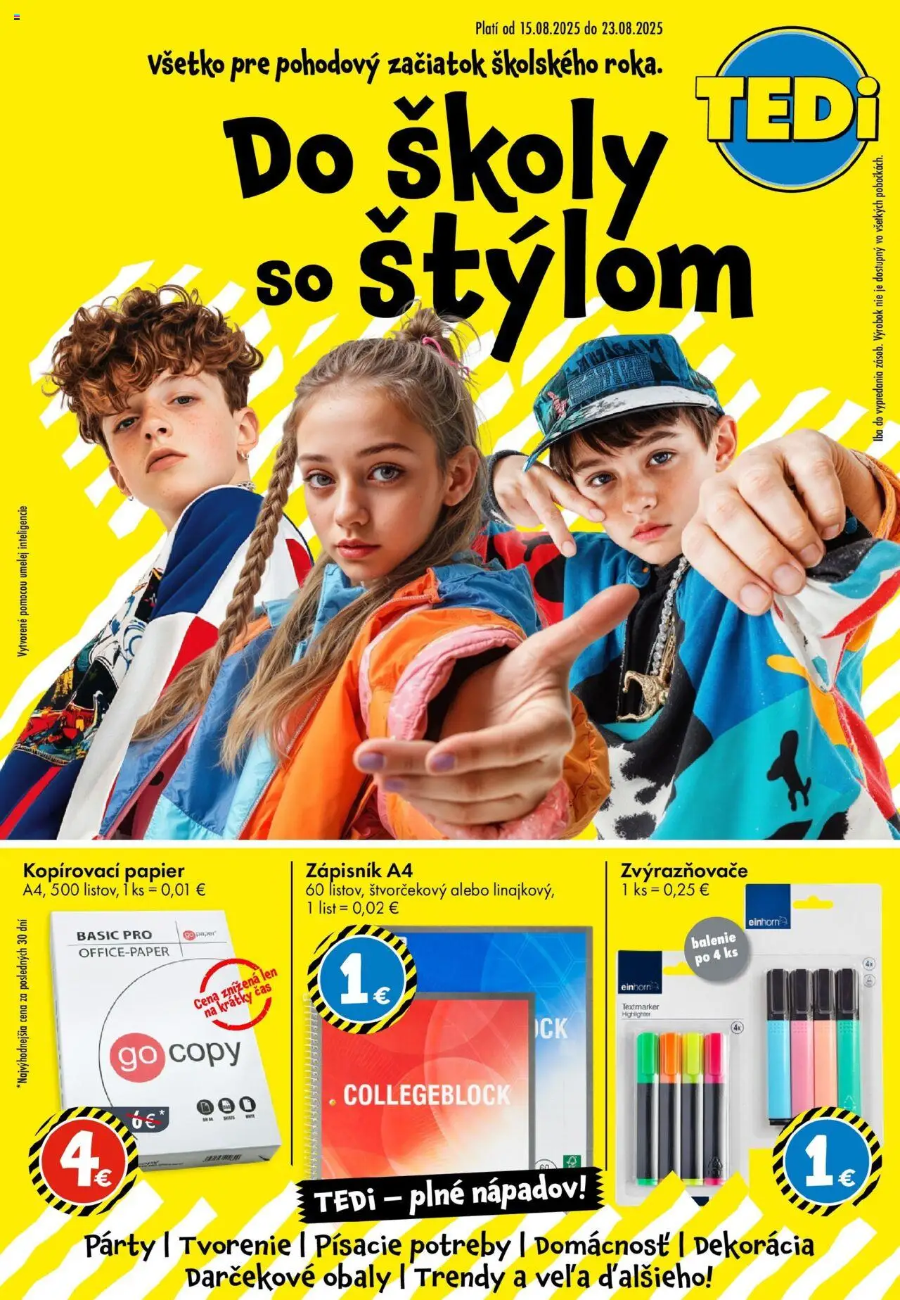 TEDi - TEDi - plné nápadov - strana 1- platný od 15.08.2025