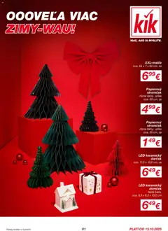 Kik leták platný od 13.10.2025