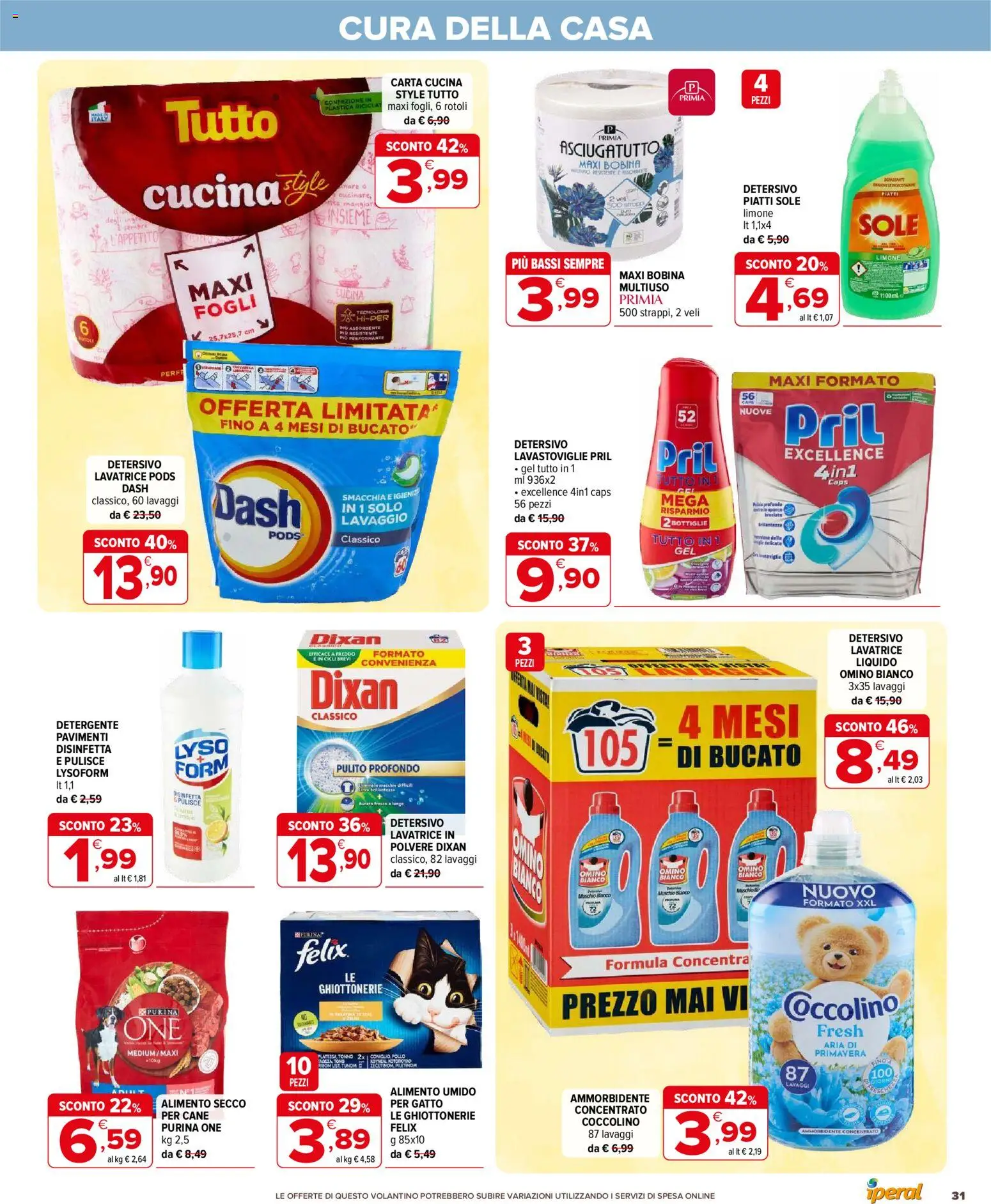 Iperal volantino - pagina 31 - valido dal 25/03/2026