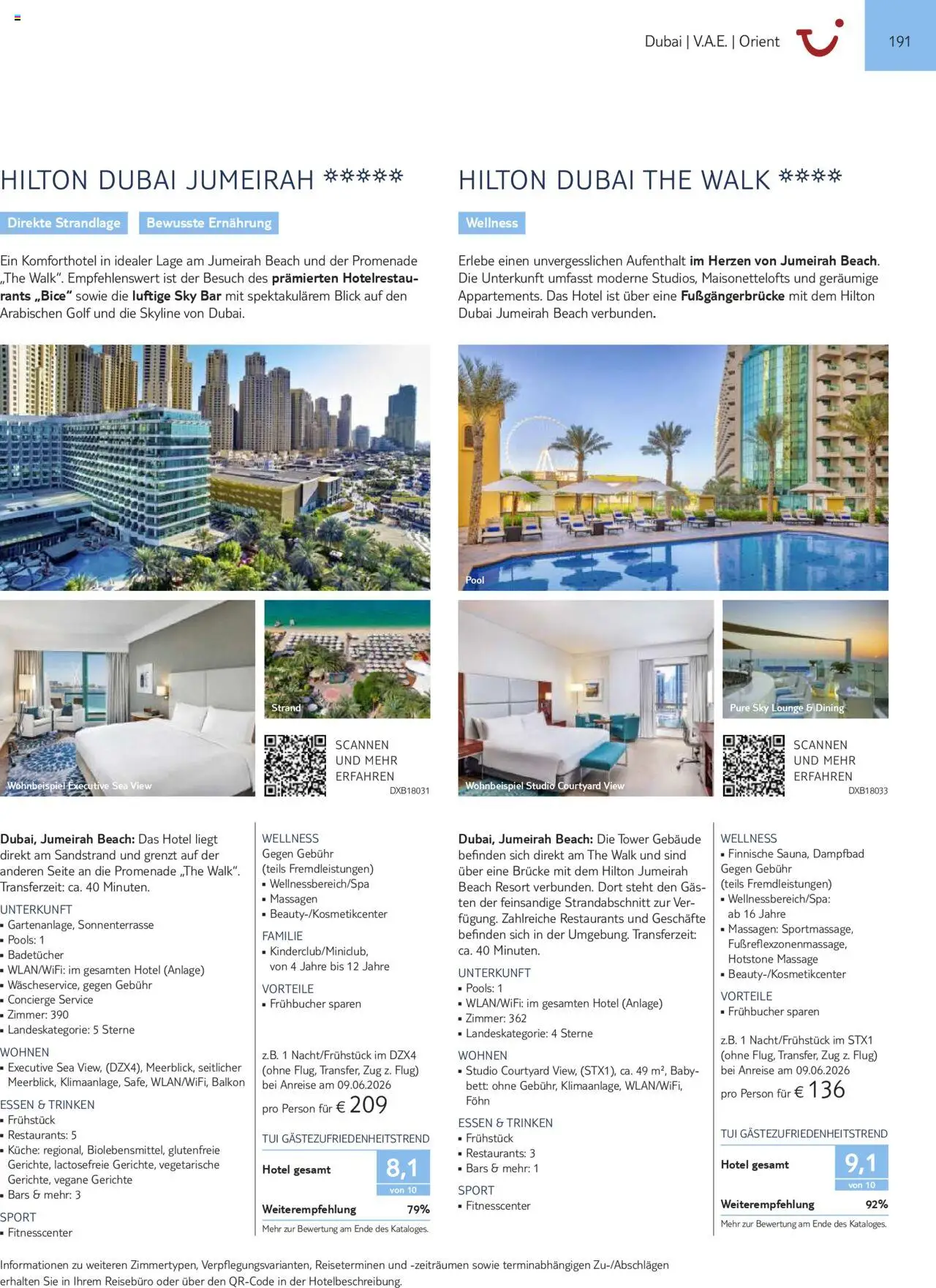 TUI Prospekt  Asien, Afrika, Orient & Indischer Ozean 2025/26 	 - Seite 191 - gültig ab 01.11.2025