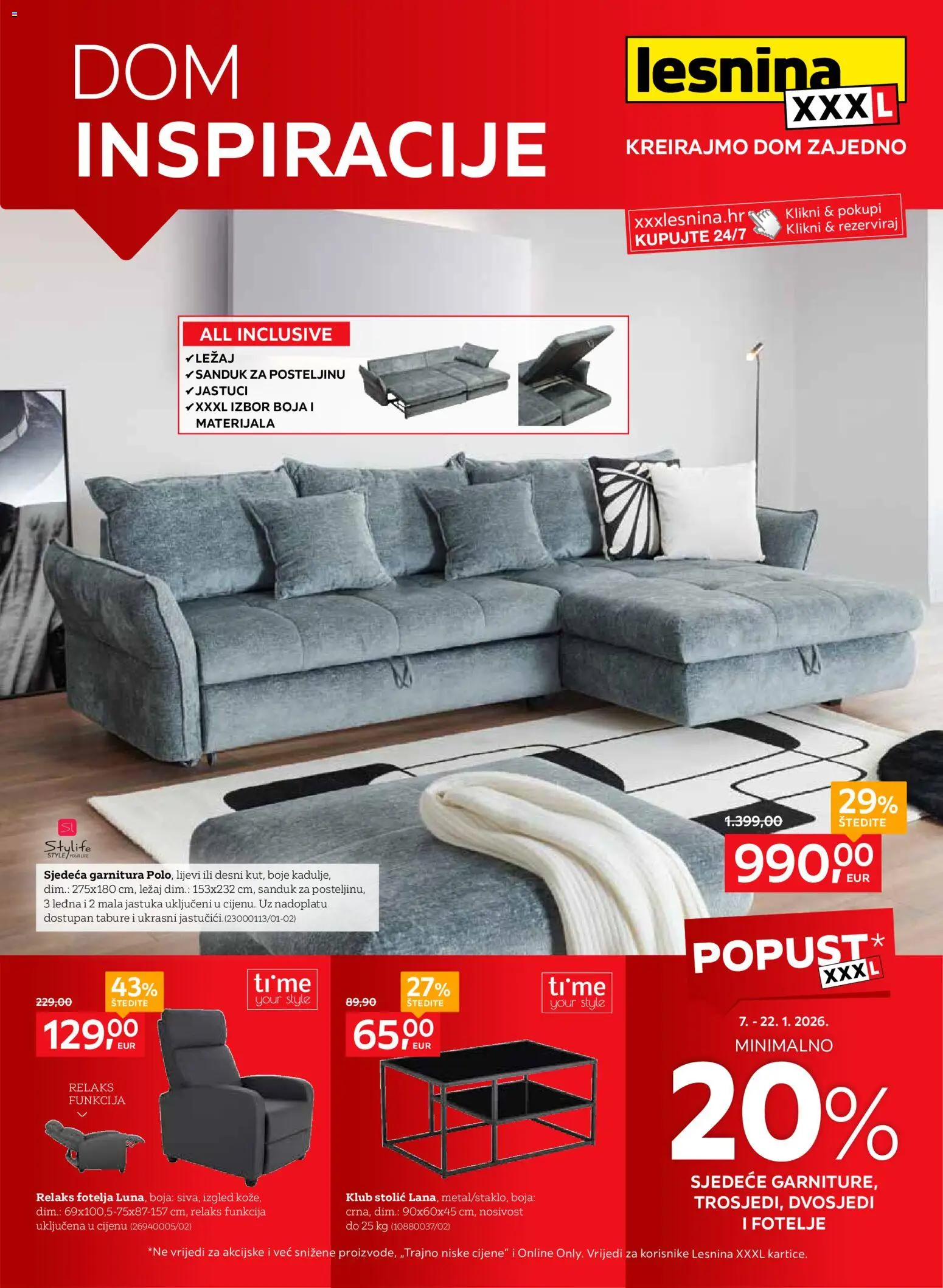 Katalog Lesnina - stranica 1- važeći od 07.01.2026