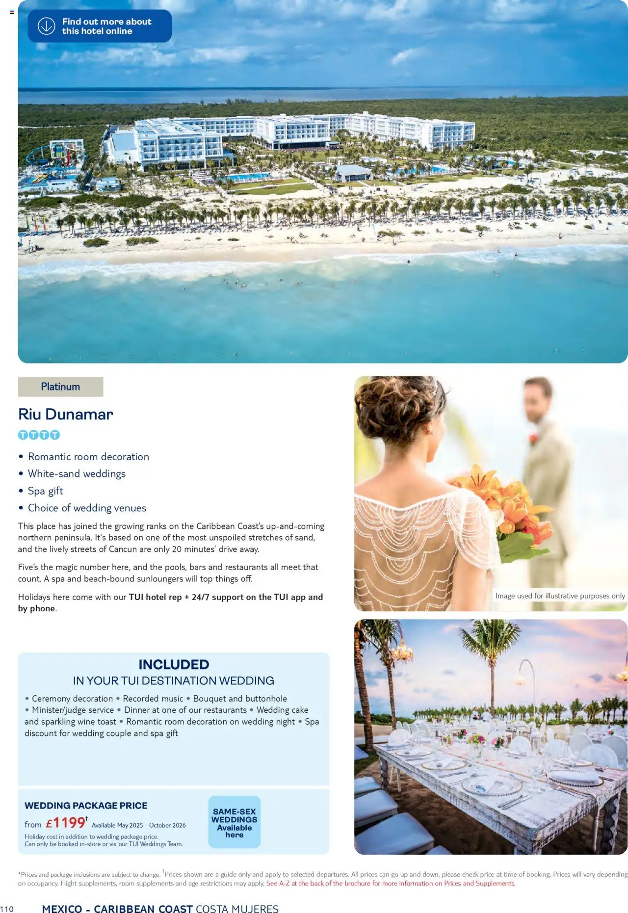TUI - Weddings 2026 - page 110- valid from 01/05/2025