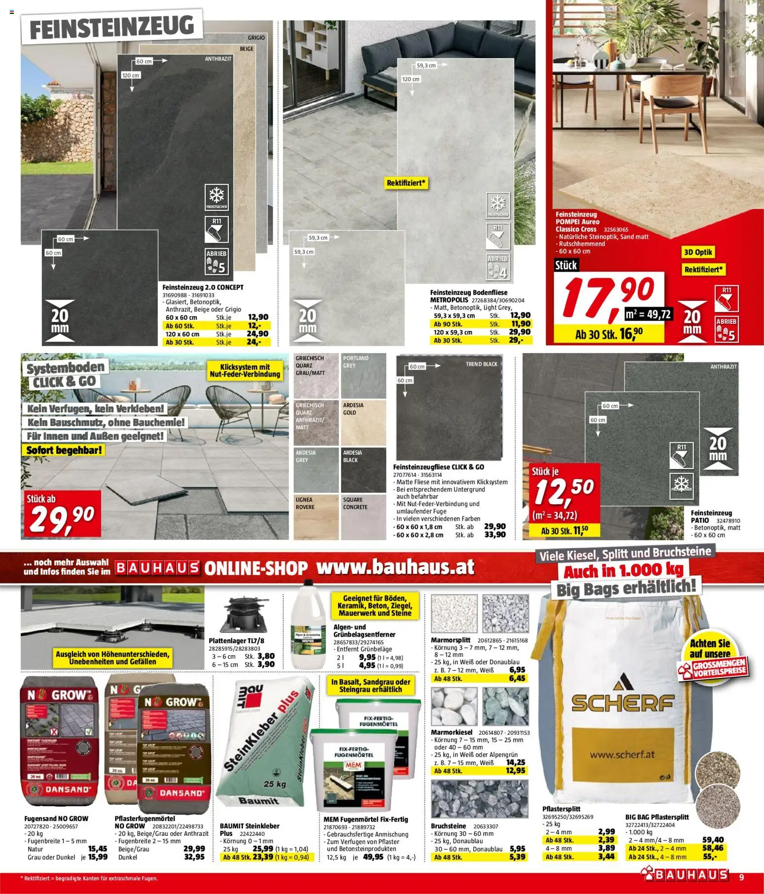 Bauhaus Prospekt aktuell - page 9- valid from 01.04.2026