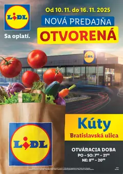 Lidl leták platný od 10.11.2025