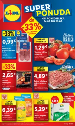 Lidl katalog od 14.07.2025