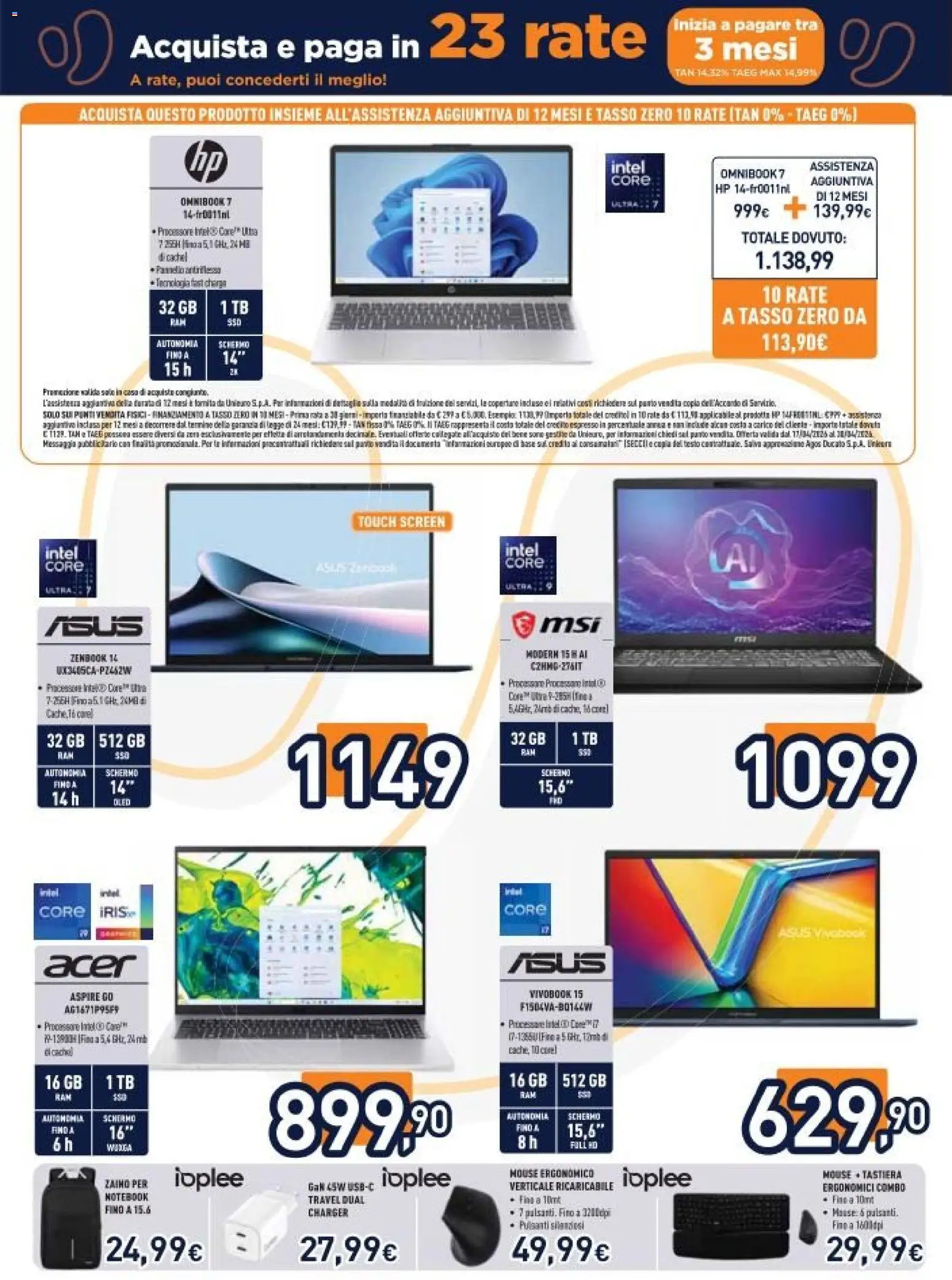 Unieuro volantino - pagina 13 - valido dal 17/04/2026