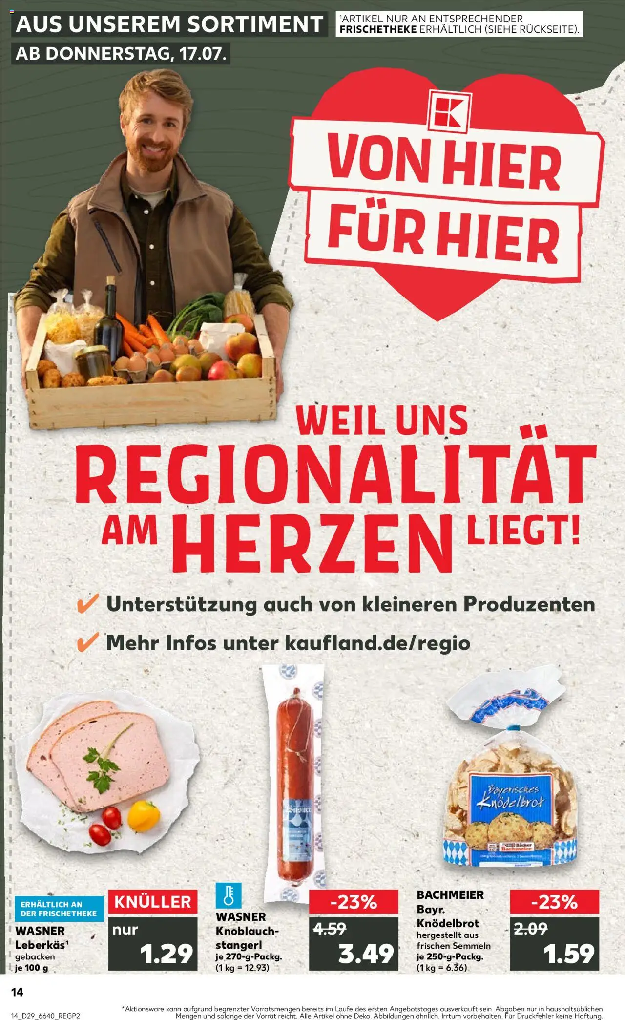 Kaufland DE - DE Folder - pagina 14- geldig vanaf 17-07-2025