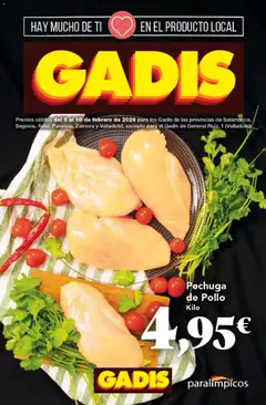 Vista previa del folleto Gadis - folleto válido desde 05/02/2026