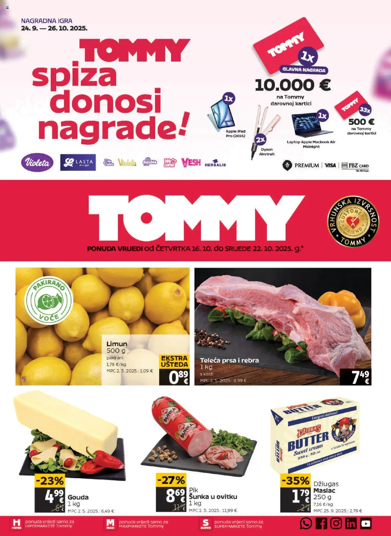 Katalog Tommy - stranica 1- važeći od 16.10.2025