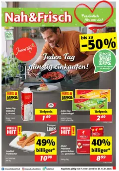 Vorschau Nah und Frisch Flugblatt gültig ab 02.01.2026