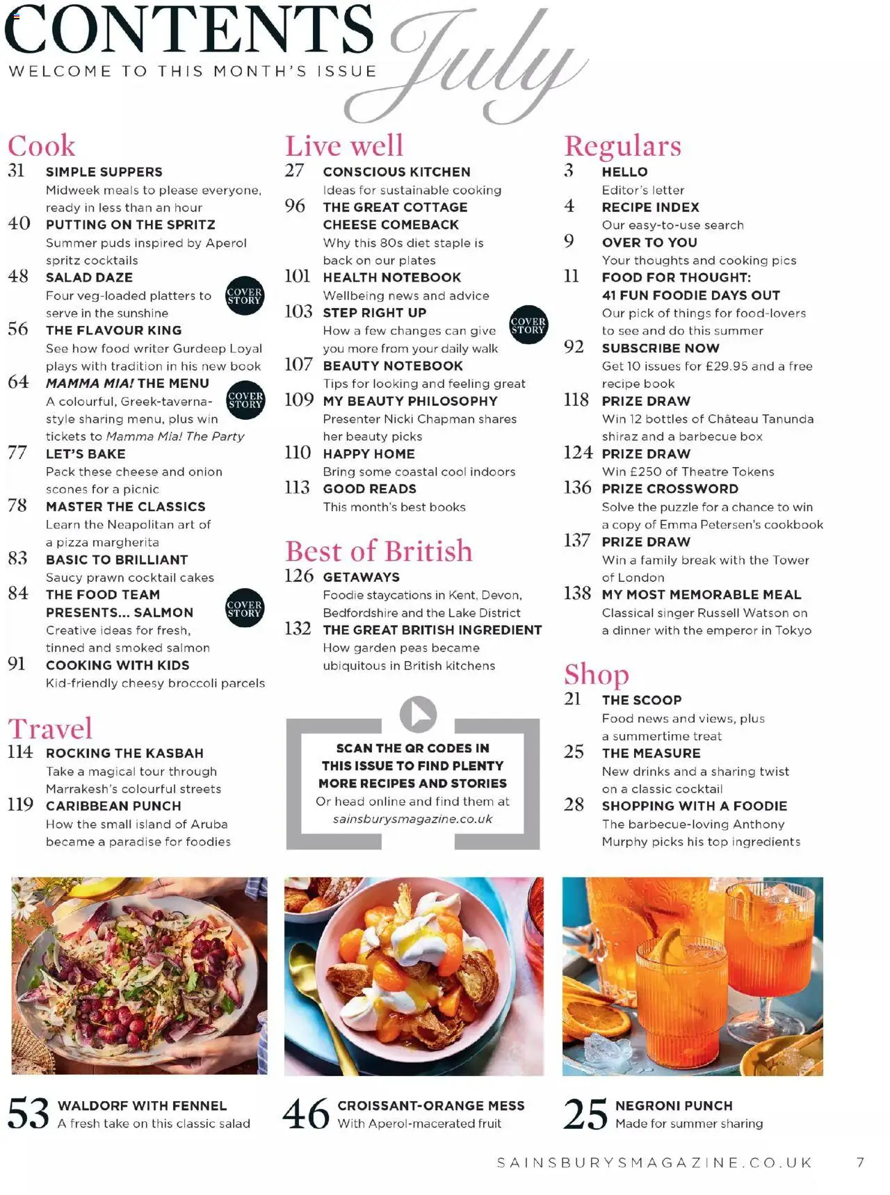 Sainsbury's - Sainsbury’s Magazine – July 2025 - page 7- valid from 01/07/2025