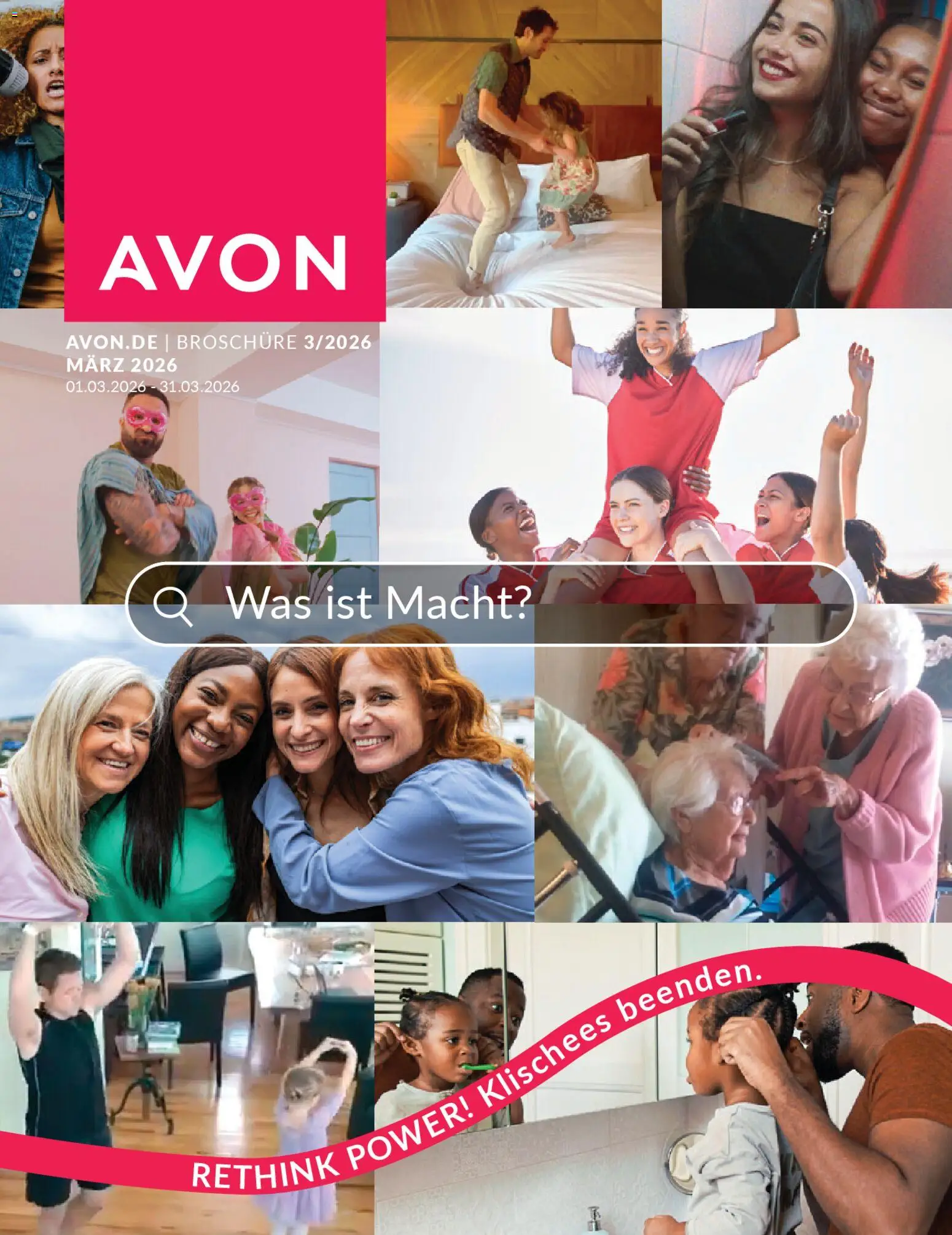 AVON Katalog März 2026 - Seite 1 - gültig ab 01.03.2026