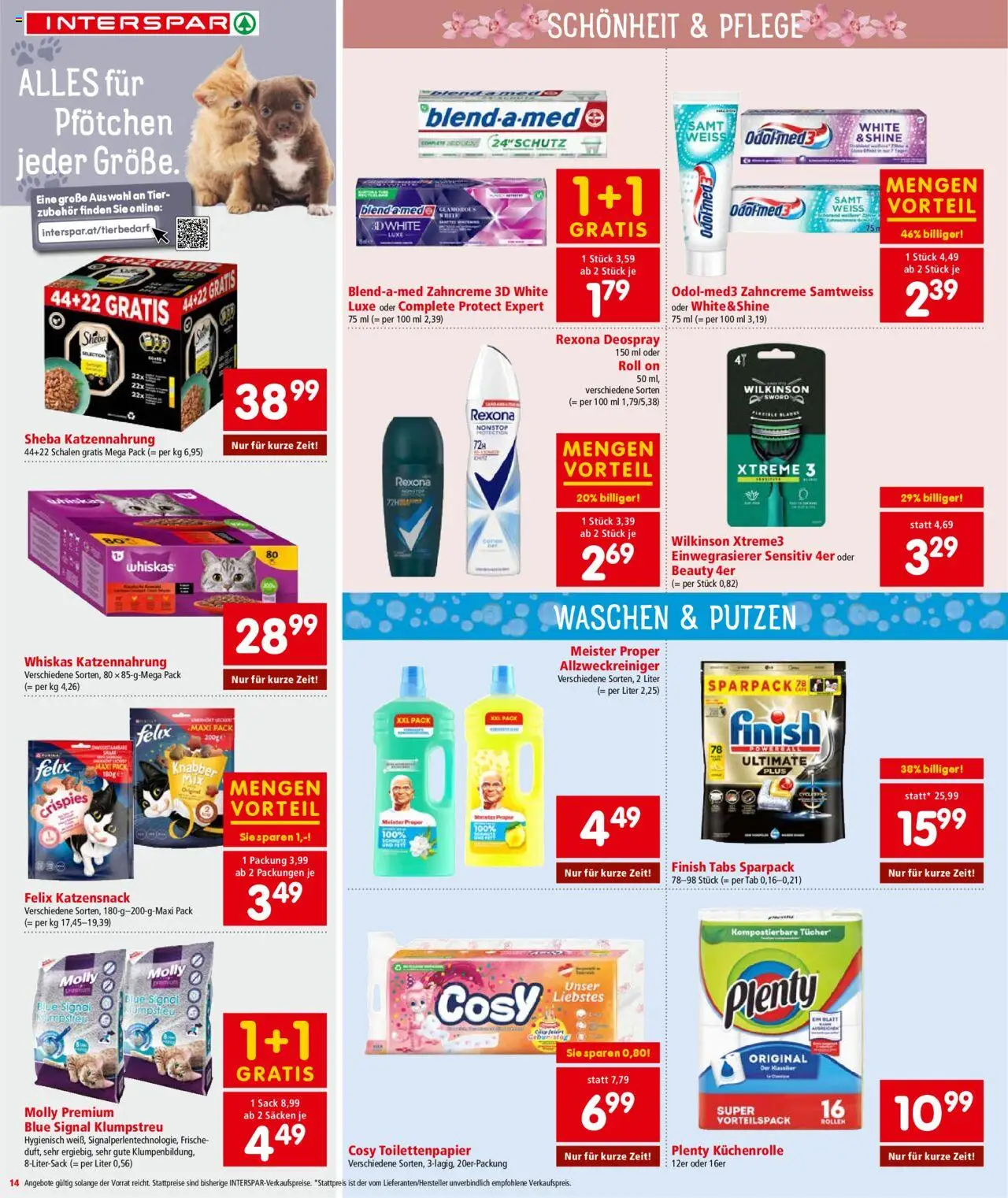 Interspar Flugblatt - Wien - Seite 14- gültig ab 17.07.2025