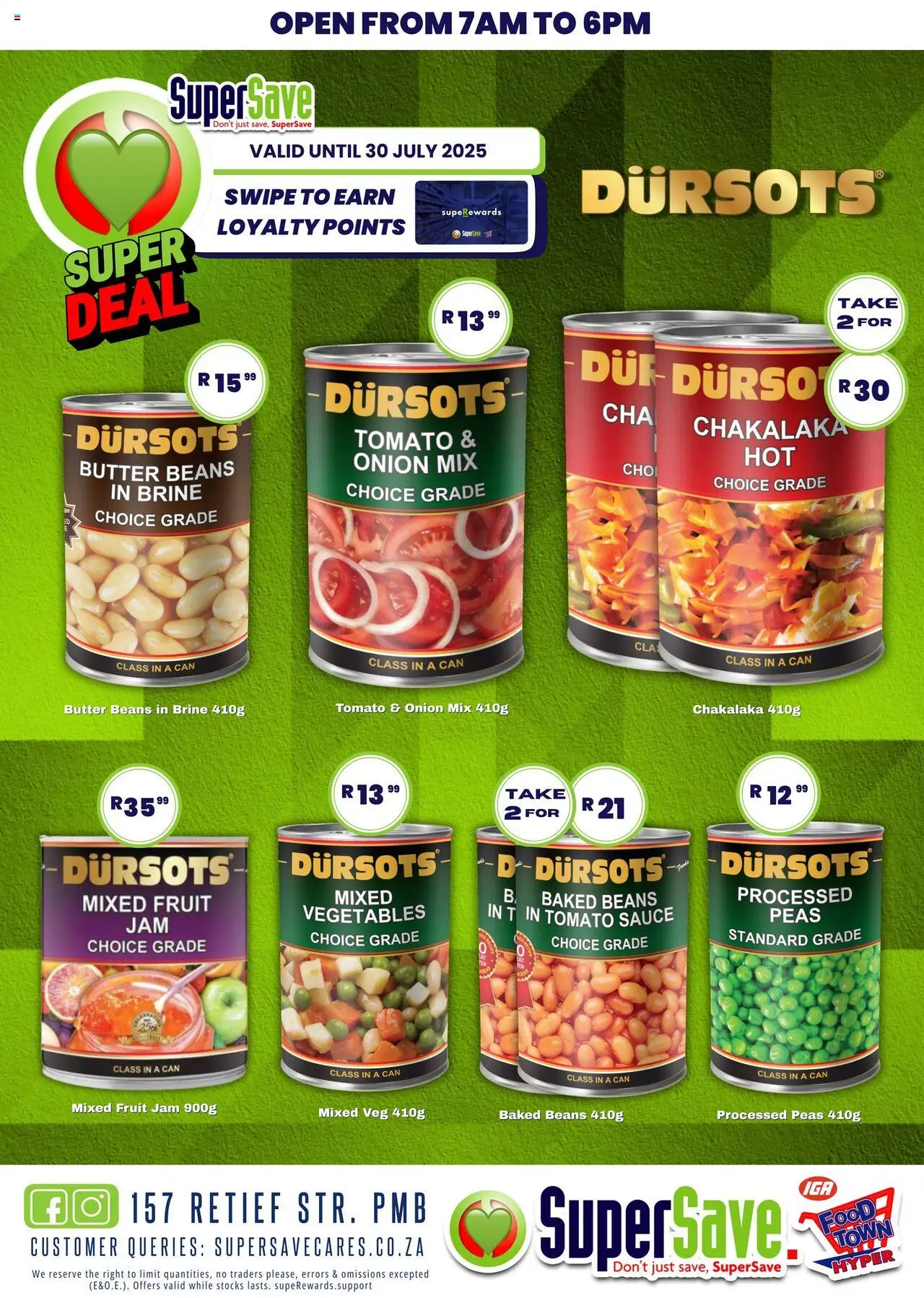 Super Save Dursots & All Joy - page 2- valid from 11/07/2025
