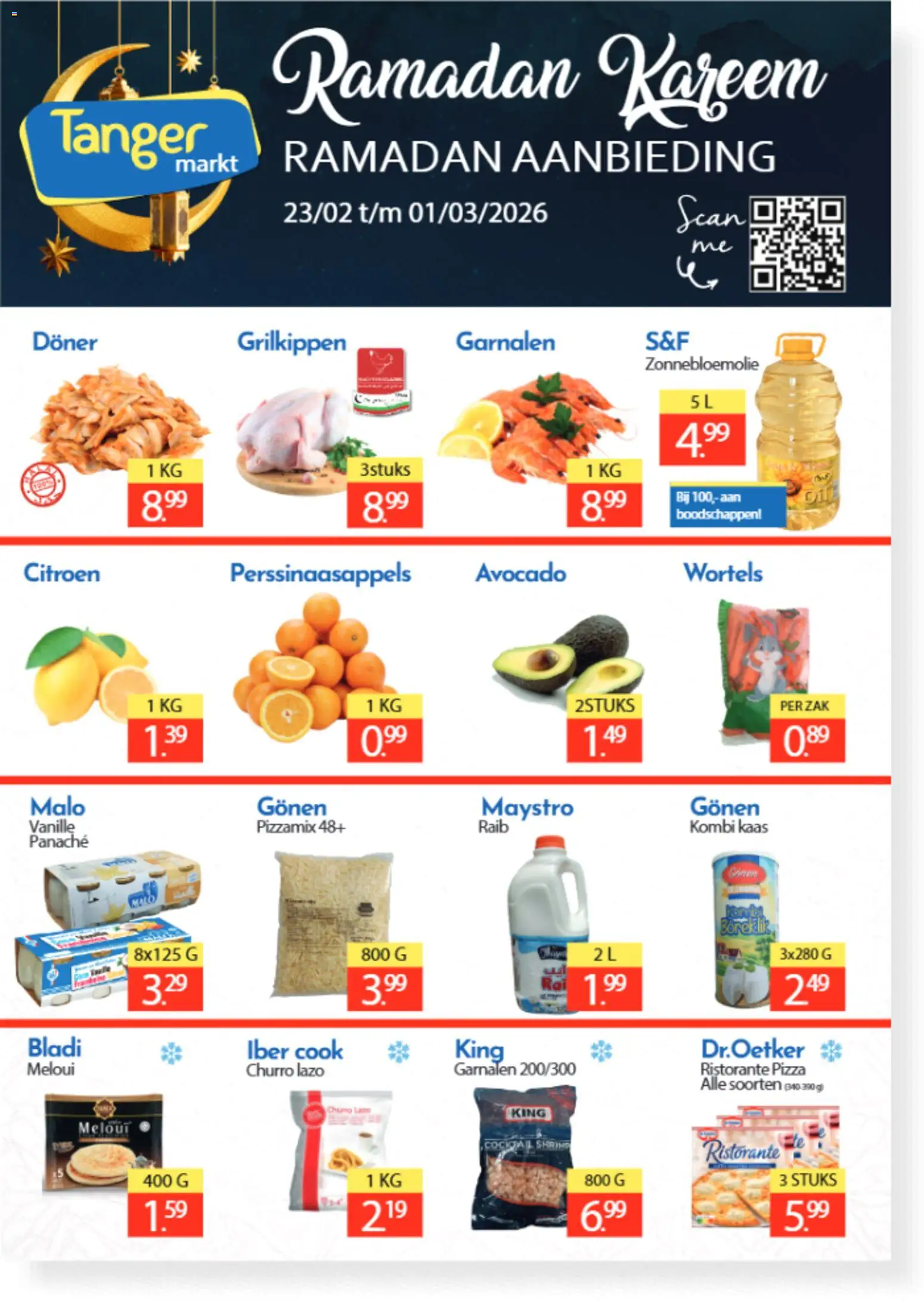 Tanger Markt - Folder - pagina 1- geldig vanaf 23-02-2026