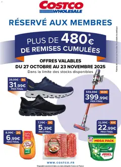 Aperçu Costco catalogue valable à partir du 27/10/2025