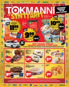 Esikatselu Tokmanni Ruokatarjoukset voimassa alkaen 30/10/2025