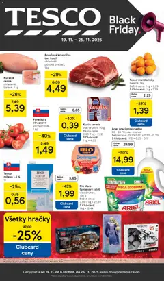 Tesco leták platný od 19.11.2025