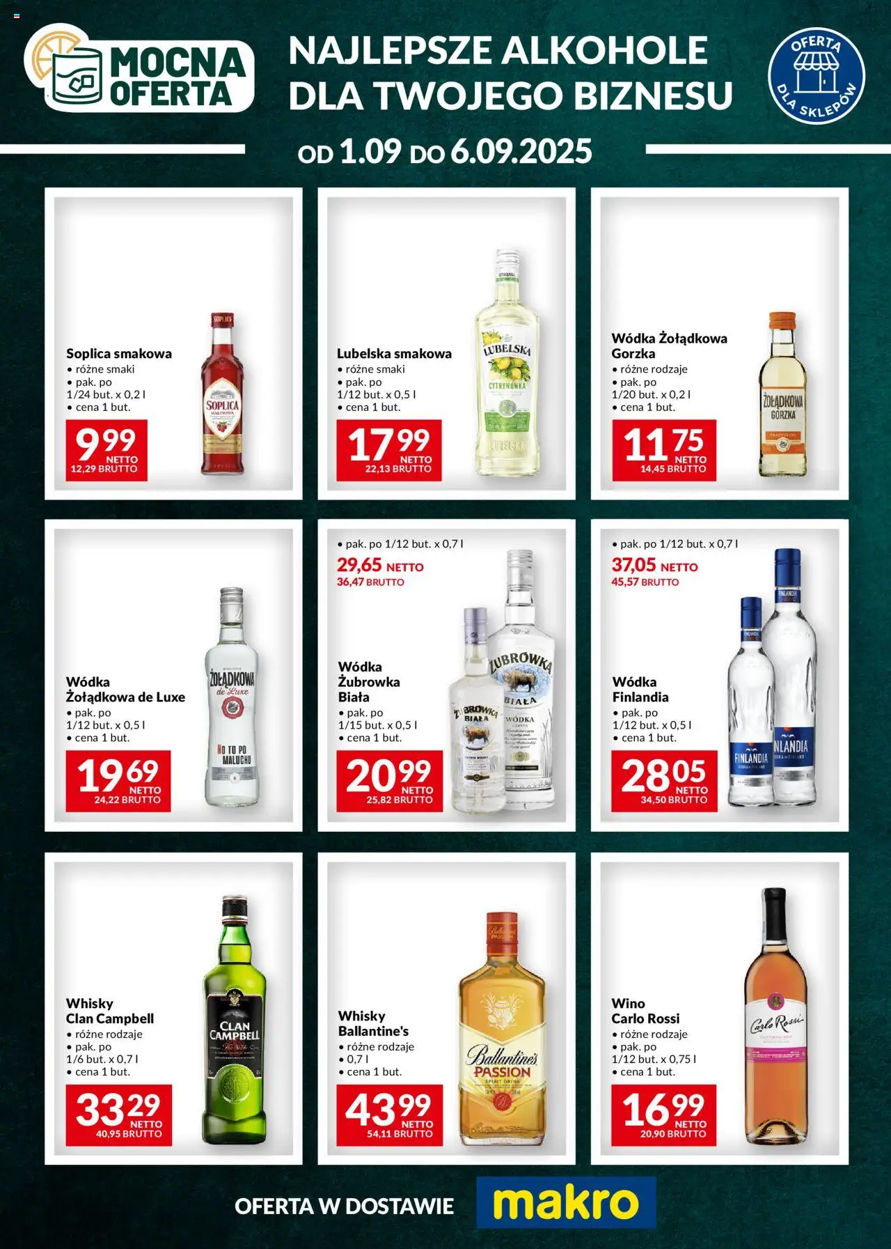 Makro Gazetka - Mocna oferta - strona 1- ważny od 01.09.2025