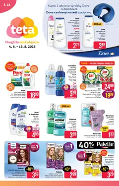 Teta drogerie leták platný od 04.08.2025