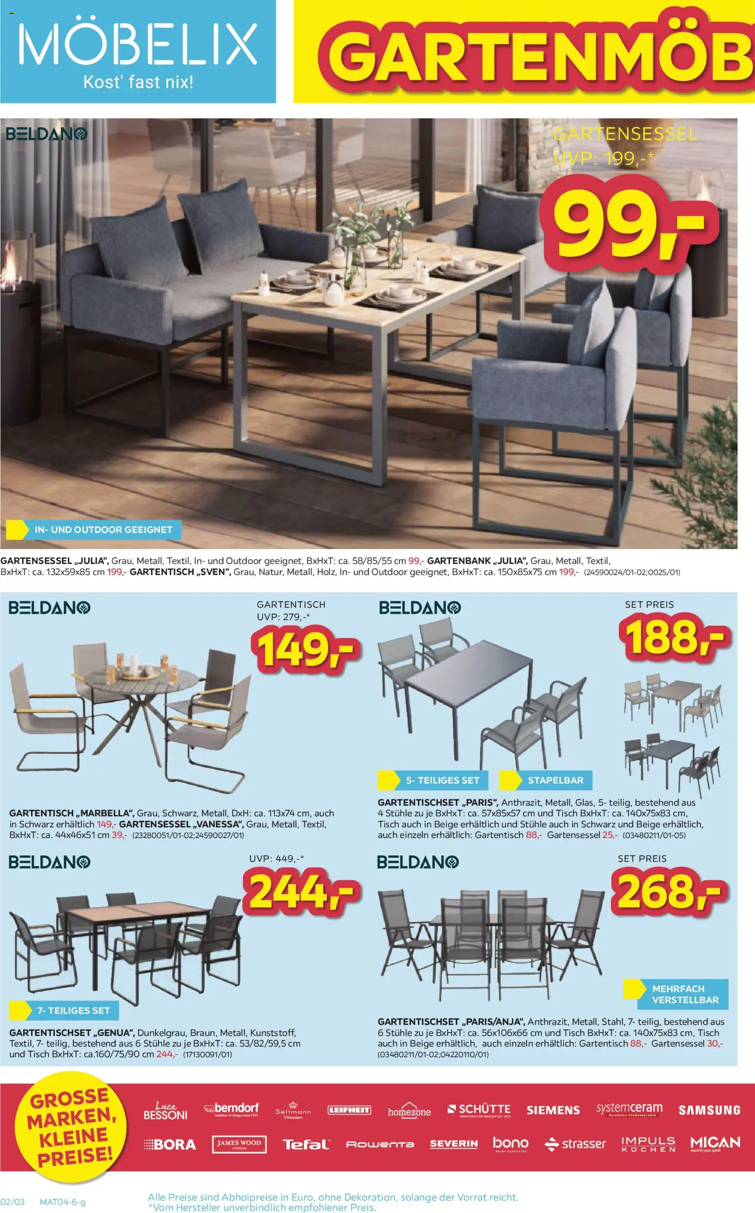 Möbelix Angebote - page 2- valid from 06.04.2026