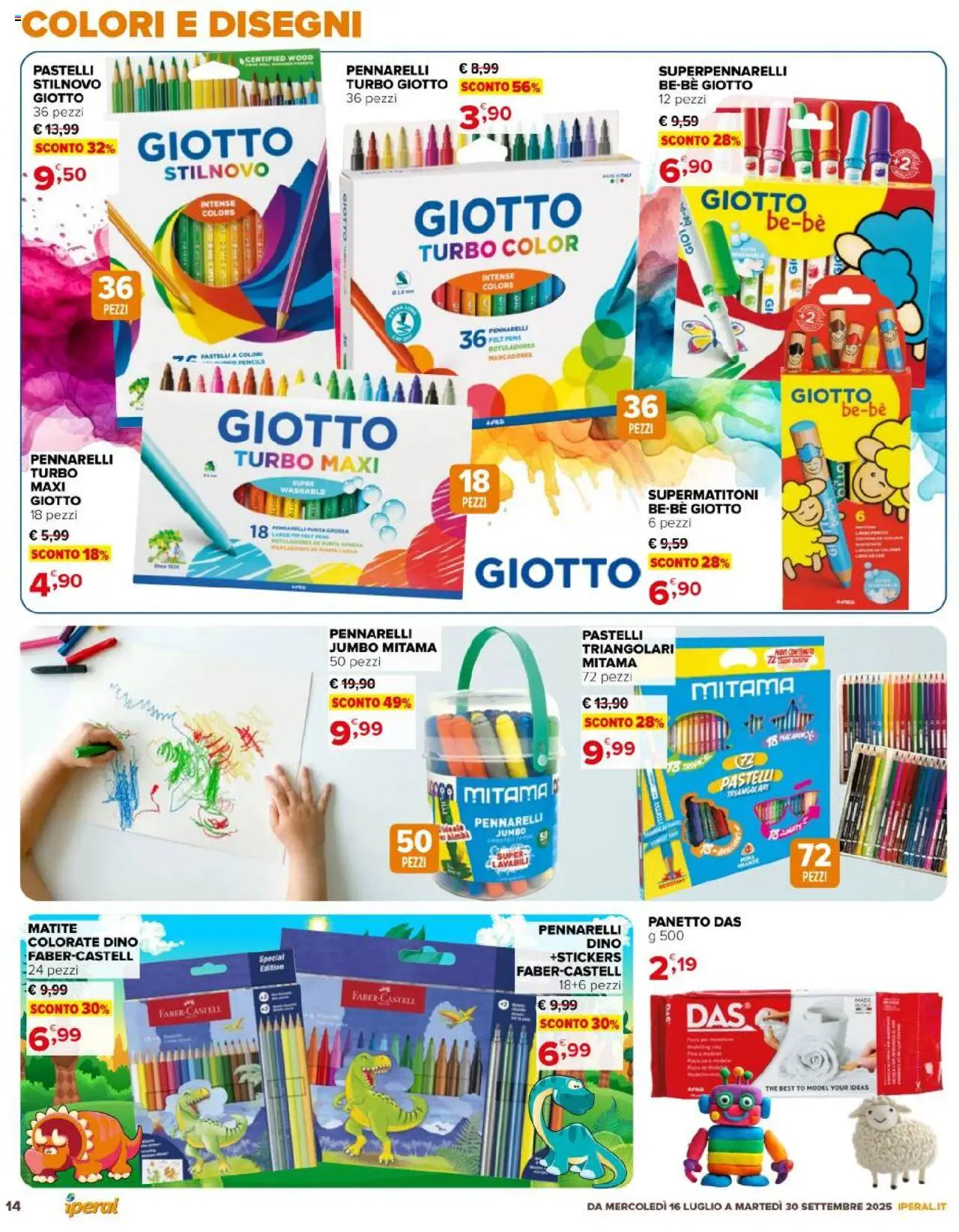 Iperal Scuola catalogo - pagina 14 - valido dal 16/07/2025
