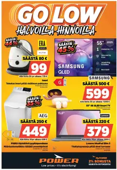 Esikatselu Power tarjoukset voimassa alkaen 20/10/2025