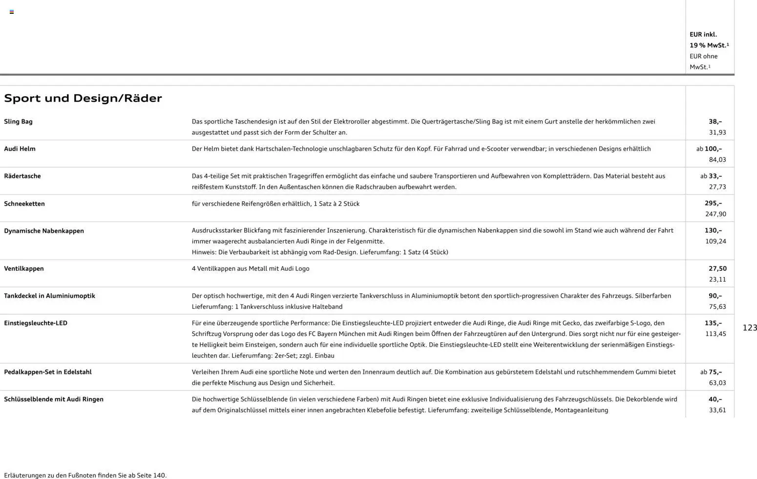 Audi Q3 - Seite 123 - gültig ab 29.01.2026