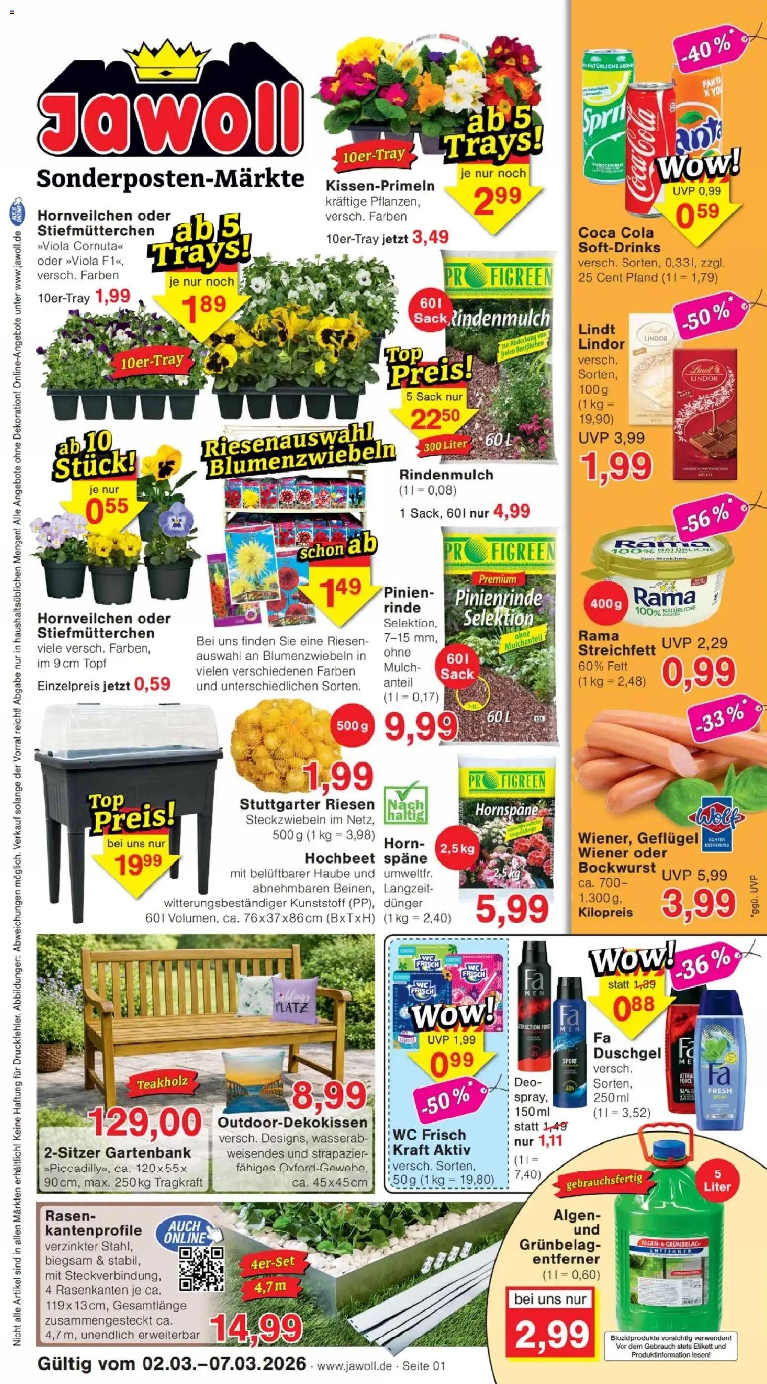 Jawoll Prospekt - Seite 1 - gültig ab 02.03.2026