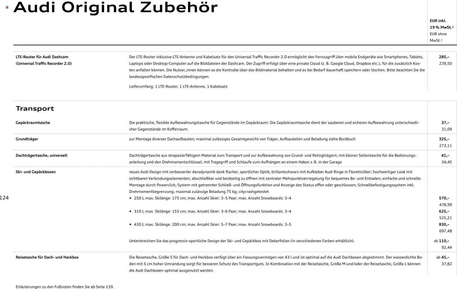 Audi Q3 - Seite 124 - gültig ab 09.01.2025