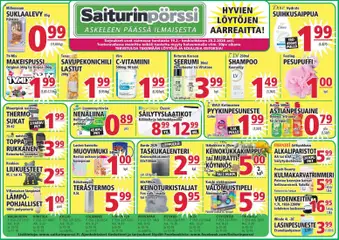 Esikatselu Saiturinpörssi tarjoukset voimassa alkaen 19/02/2026