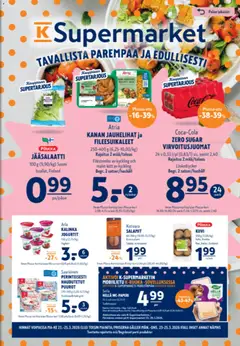 Esikatselu K-Supermarket tarjoukset voimassa alkaen 23/03/2026