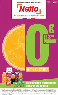 Aperçu Netto catalogue valable à partir du 02/01/2026