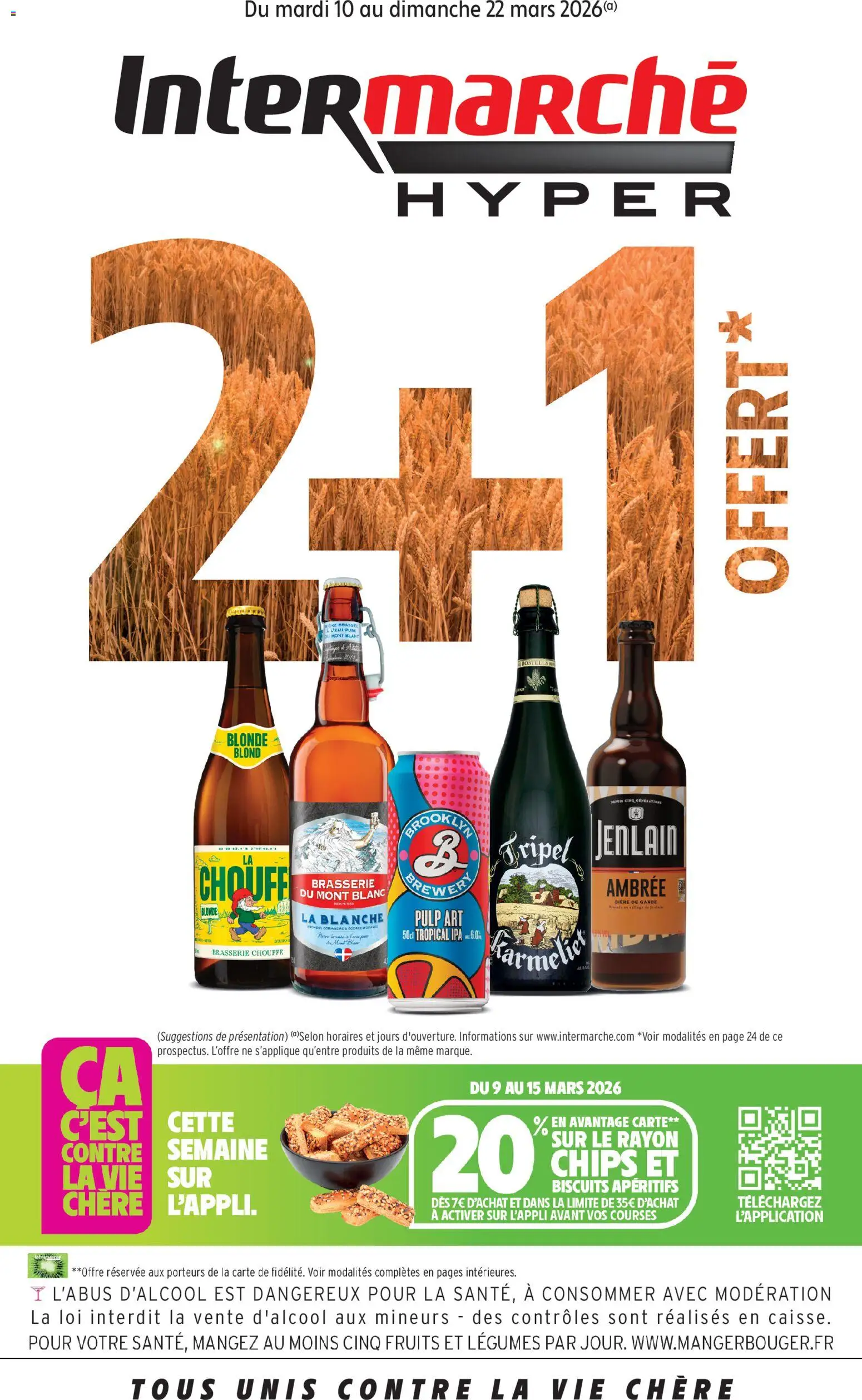 Intermarché catalogue semaine 11 - page 1 - valable à partir du 10/03/2026