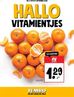 Jumbo - Folder week 36 geldig vanaf 03-09-2025