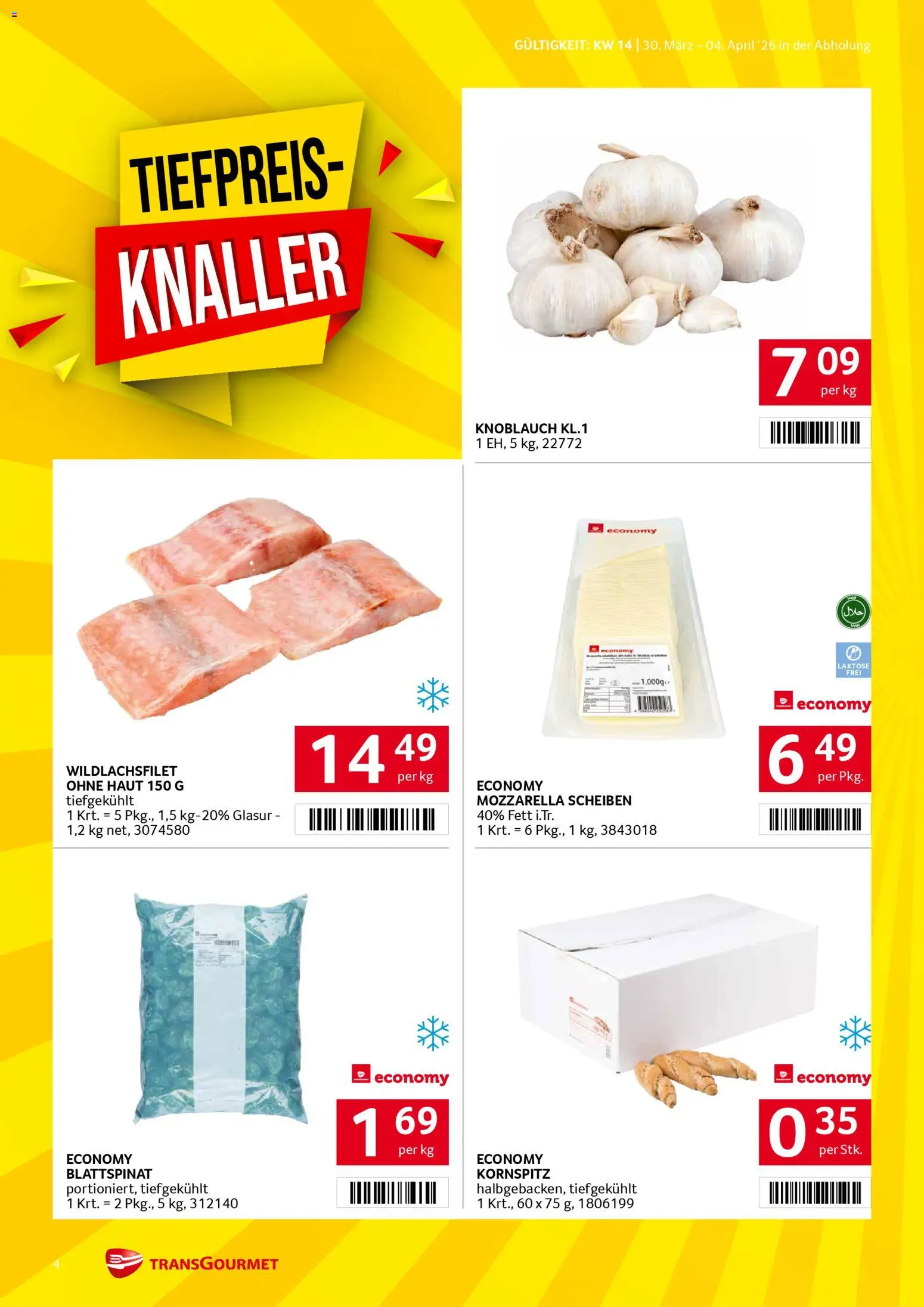 Transgourmet Flugblatt - page 4- valid from 30.03.2026