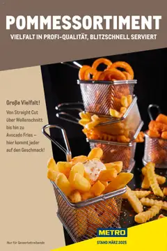 Vorschau Metro - Pommessortiment gültig ab 01.03.2025