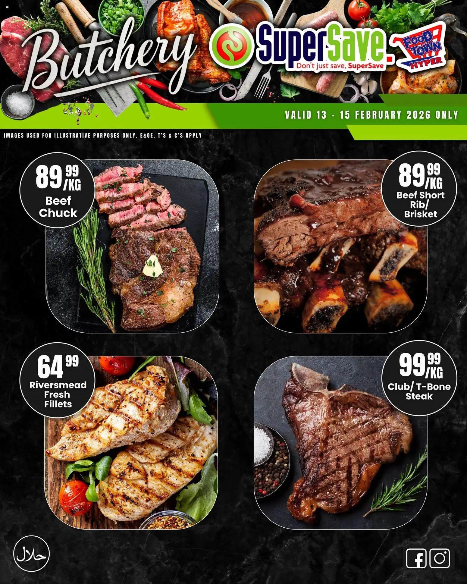 Super Save Great-Value Butchery Specials - page 1- valid from 13/02/2026