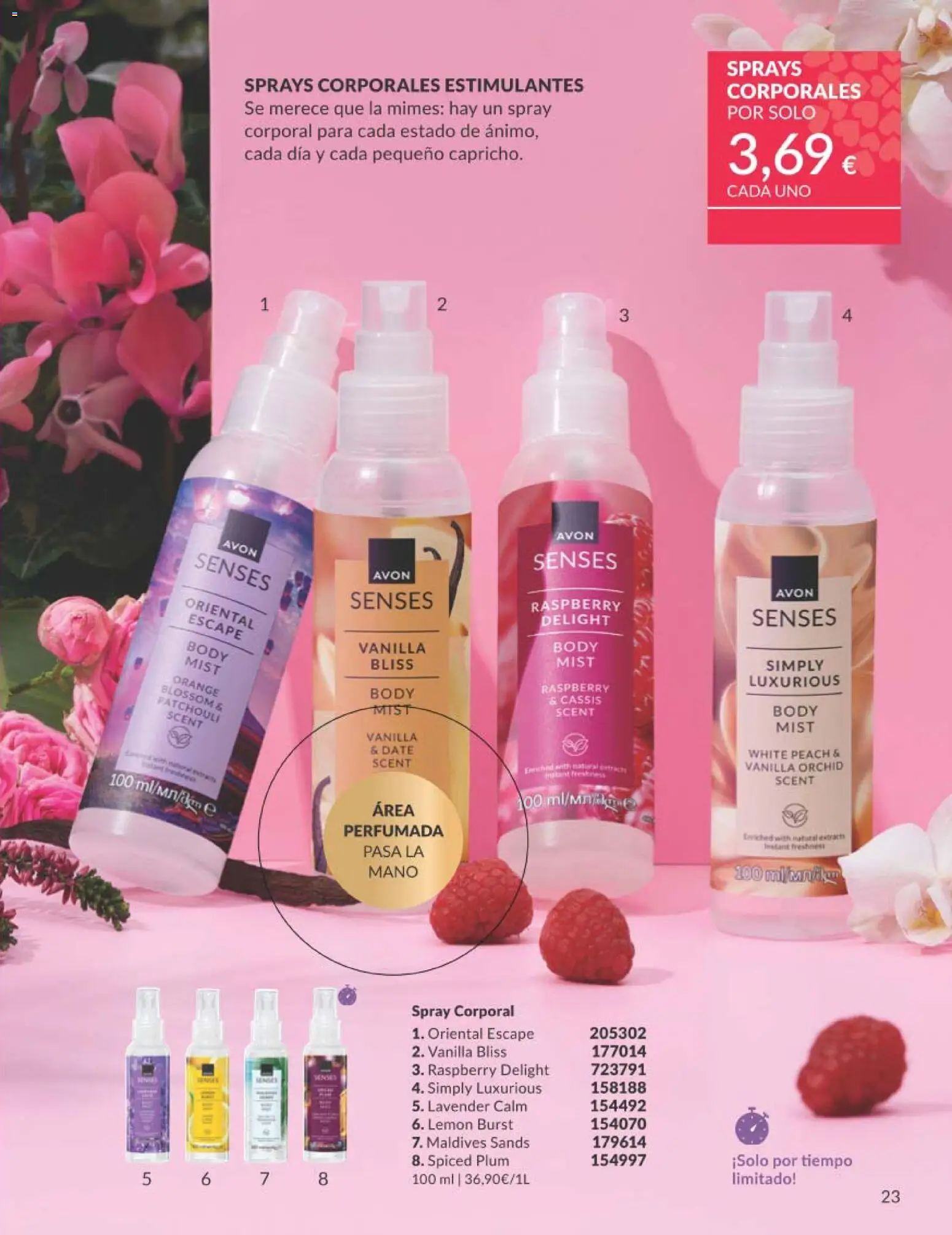 Catálogo AVON campaña 3 - Página de 23 - Válido desde 01/03/2026