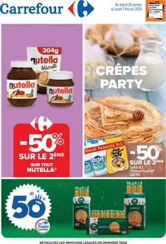 Aperçu Carrefour catalogue semaine 4 valable à partir du 20/01/2026