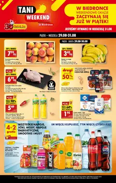 Podgląd Biedronka gazetka - Tani weekend ważny od 29.08.2025