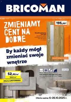 Podgląd Bricoman Gazetka ważny od 06.10.2025