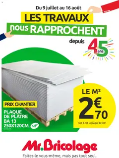 Aperçu Mr. Bricolage Le catalogue  valable à partir du 09/07/2025