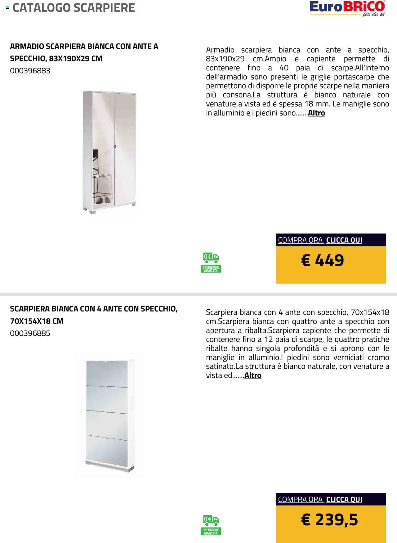 Eurobrico Scarpiere catalogo - pagina 36 - valido dal 23/07/2025