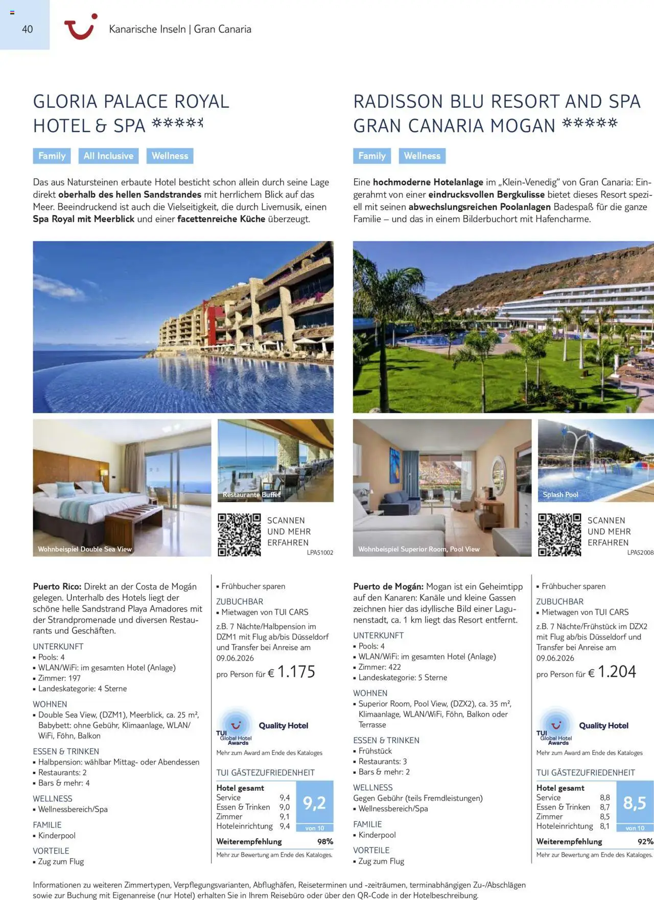 TUI Prospekt Kanaren, Kapverden & Senegal 2025/26	  - Seite 40 - gültig ab 01.11.2025